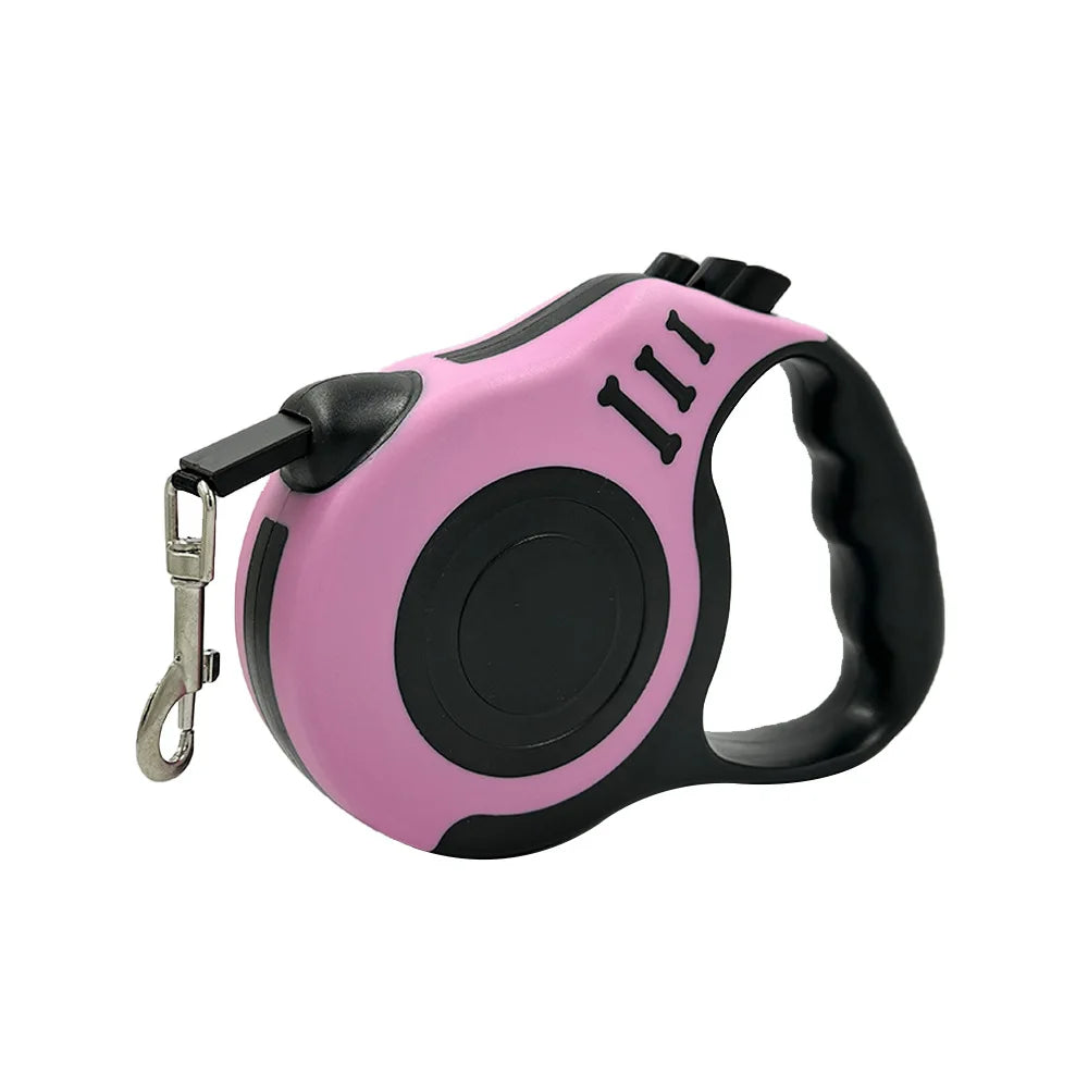 3m 5m Dog Leash Strong Nylon Puppy Lead for Small Large Dogs Cats Automatic Retractable Durable Yorkshire Pet Supplies