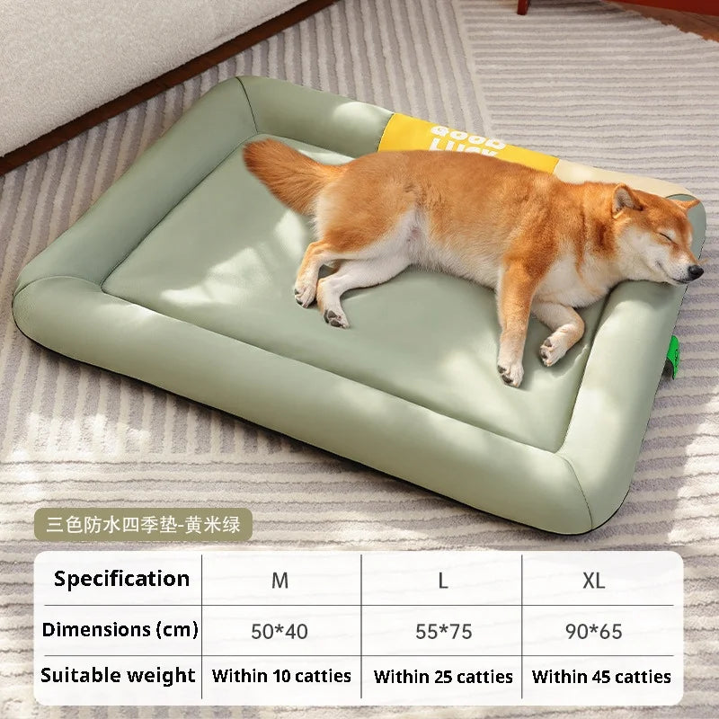 Wasserdichtes Hundebett-Upgrade 900D Oxford, wasserdichter und bissfester, Hundebetten für alle Jahreszeiten, Hundezubehör