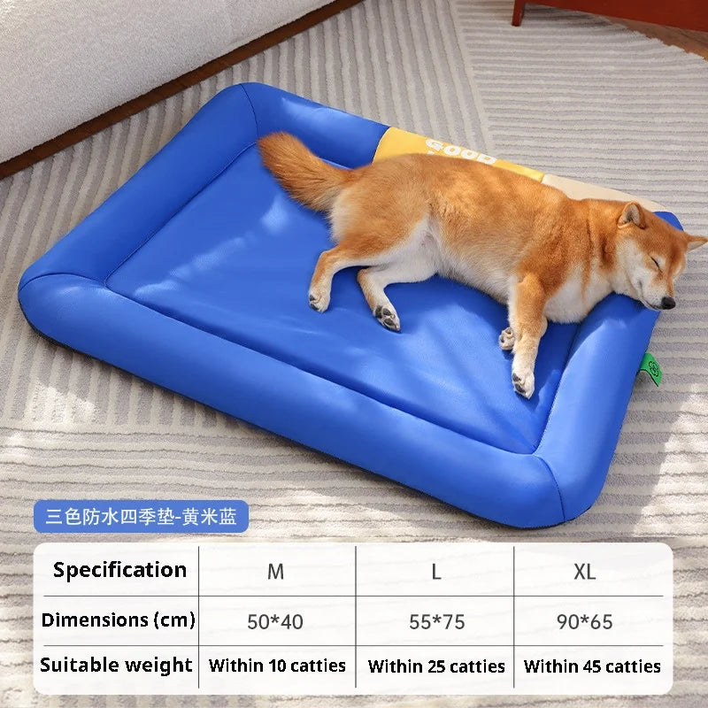 Wasserdichtes Hundebett-Upgrade 900D Oxford, wasserdichter und bissfester, Hundebetten für alle Jahreszeiten, Hundezubehör