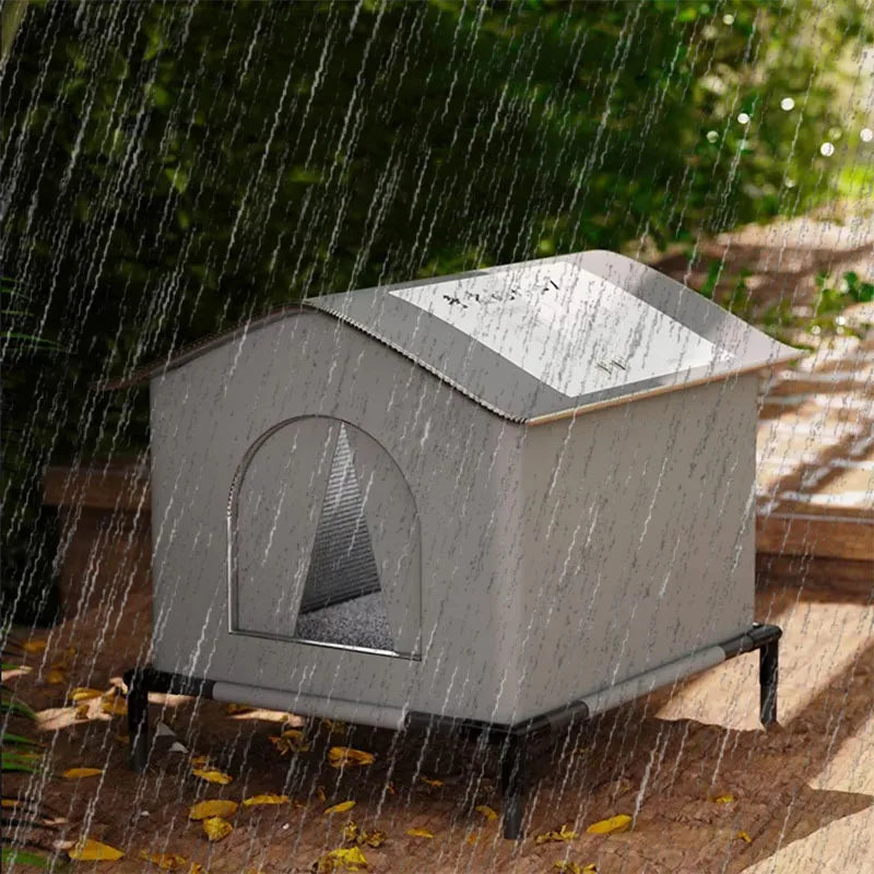 Hundehütte für Streunerkatzen, wasserdicht, für den Winter, warm, für Haustiere, Höhle, Schlafbetten, Zuhause, faltbar, waschbar, für kleine Hunde, Welpenbedarf
