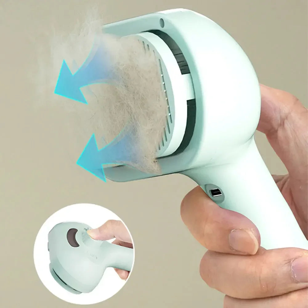 Haustier-Spray, Haarkamm, Tierhaarentferner, Reinigungsbürste, Katzenpflege, Hundezubehör, Werkzeuge, Entfilzung, Wassernebel, Luftbefeuchter, Kamm