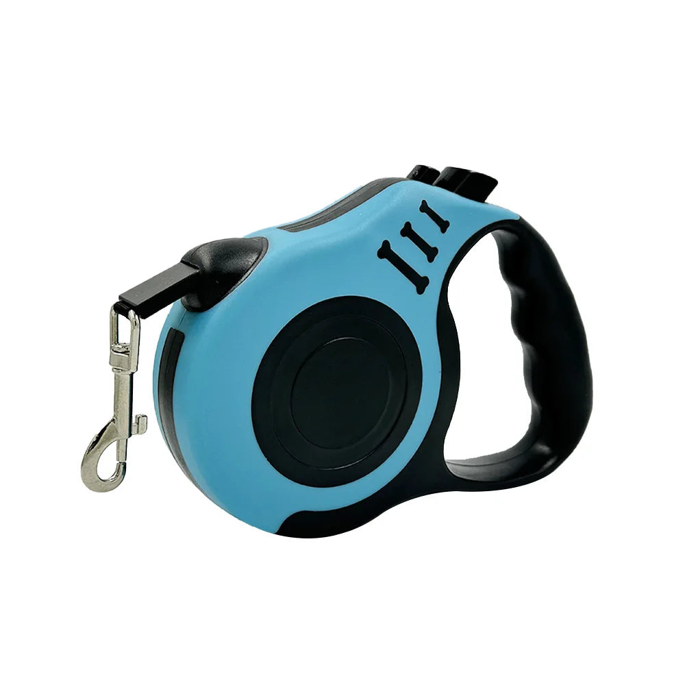 3m 5m Dog Leash Strong Nylon Puppy Lead for Small Large Dogs Cats Automatic Retractable Durable Yorkshire Pet Supplies