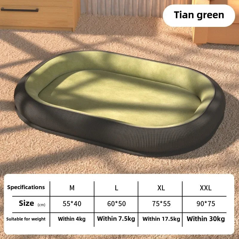 Hundebett, superweich, für den Winter, warme Haustier-Schlafmatte für kleine und mittelgroße Hunde und Katzen, verdicktes, waschbares Hundesofakissen, Haustierzubehör