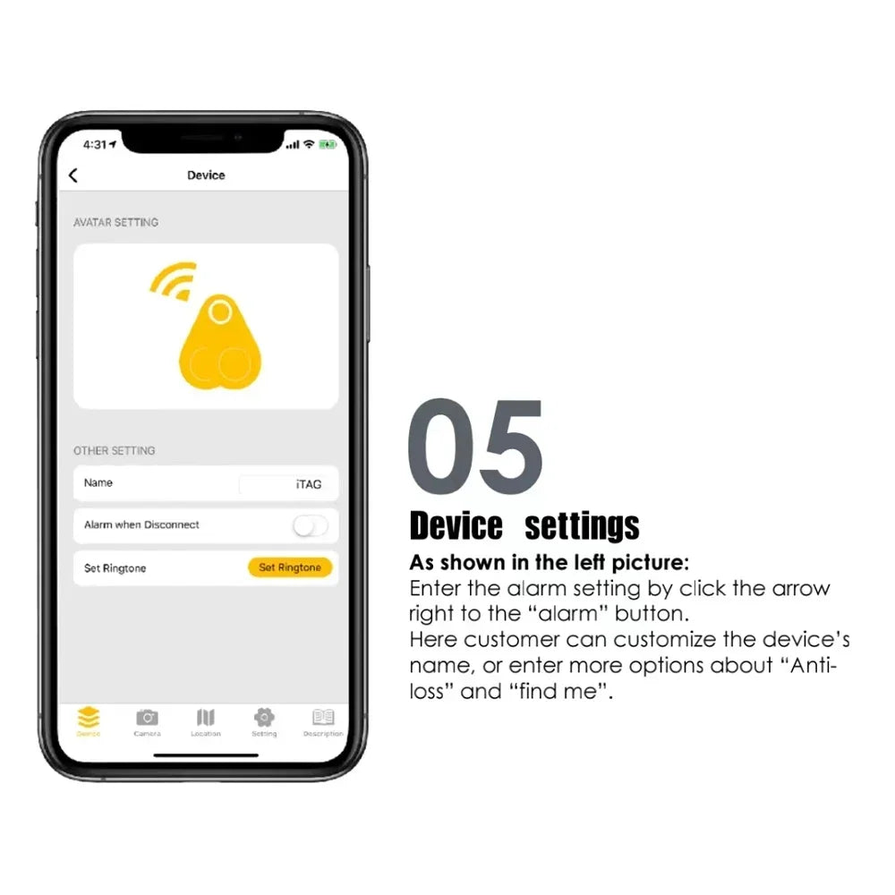 GPS-Tracker für Haustiere, Smart Locator, Hundemarke, Haustiererkennung, tragbarer Tracker, Bluetooth für Katzen, Hunde, Vögel, Anti-Lost-Tracking-Tool