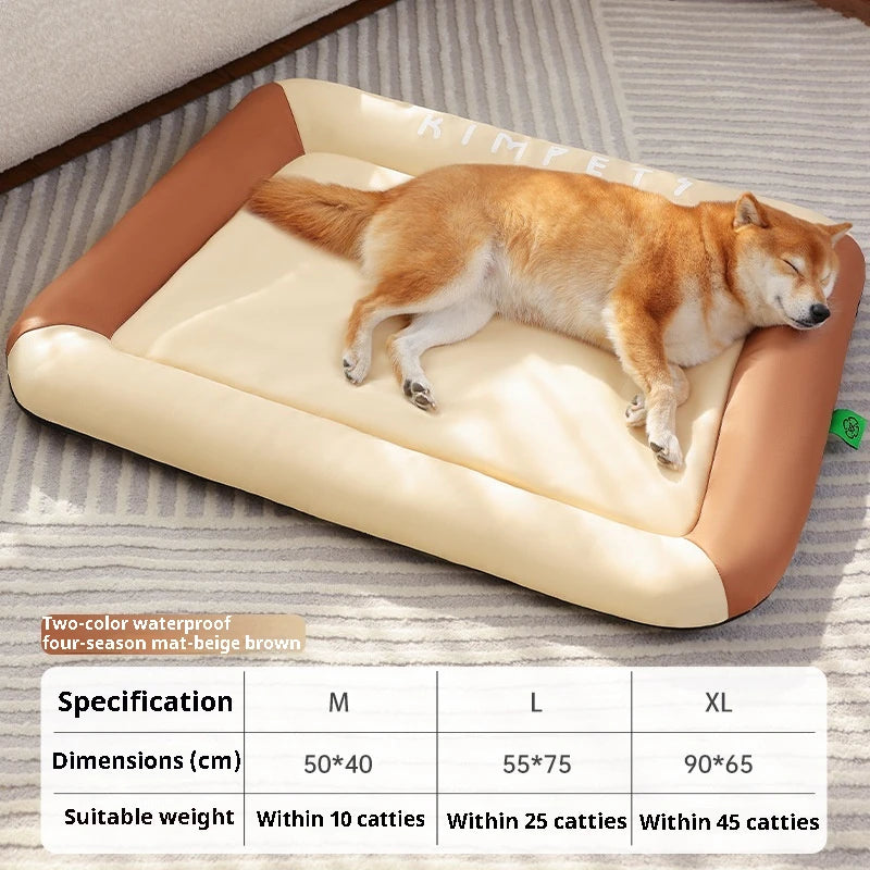 Wasserdichtes Hundebett-Upgrade 900D Oxford, wasserdichter und bissfester, Hundebetten für alle Jahreszeiten, Hundezubehör