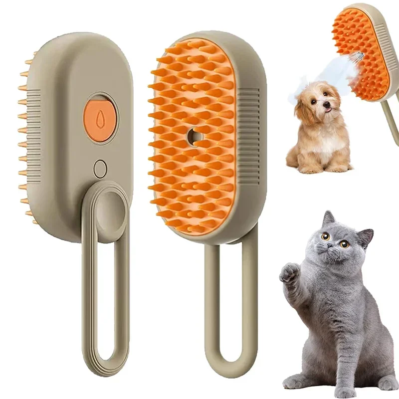 Haustier-Spray, Haarkamm, Tierhaarentferner, Reinigungsbürste, Katzenpflege, Hundezubehör, Werkzeuge, Entfilzung, Wassernebel, Luftbefeuchter, Kamm